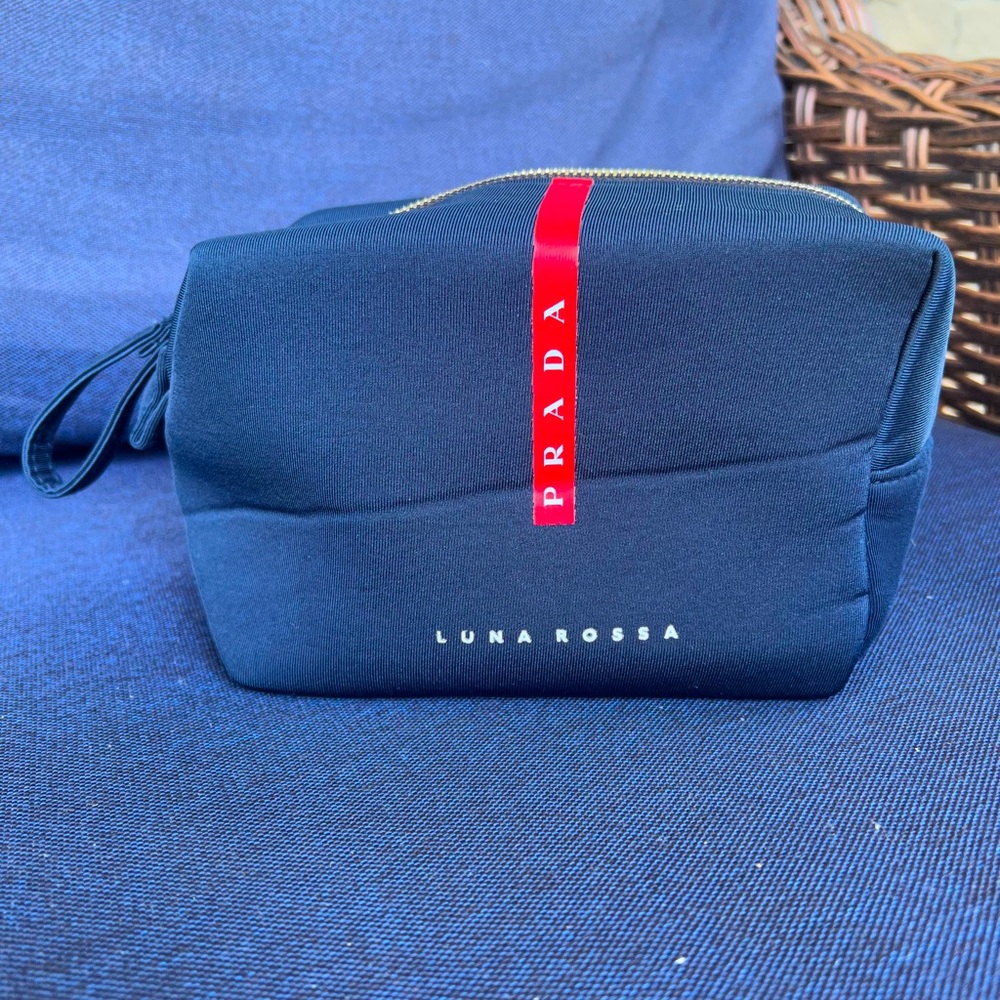 Prada Luna Rossa beauty pouch bag 🔥NEW